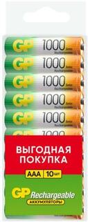 Аккумулятор GP 100AAAHC-CRB10 1000 мАч AAA 10 шт
