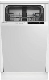 Встраиваемая посудомоечная машина Indesit DIS 1C59, узкая, ширина 44.8см, полновстраиваемая, загрузка 10 комплектов