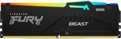 Оперативная память для компьютера 16Gb (1x16Gb) PC5-44800 5600MHz DDR5 DIMM CL36 Kingston Fury Beast RGB EXPO KF556C36BBEA-16