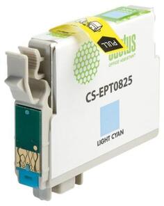 Струйный картридж Cactus CS-EPT0825 светло-голубой для Epson Stylus Photo R270/290/RX590 460стр.