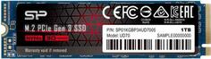 Накопитель SSD Silicon Power PCI-E x4 1Tb SP01KGBP34UD8005 M-Series UD80 M.2 2280