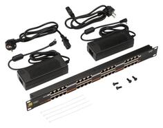 Патч-панель Lanmaster POE LAN-PP16-POE/A2 19 1U 16xRJ45 кат.5e