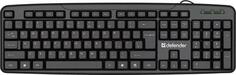 Клавиатура проводная Defender Astra HB-588 RU USB черный