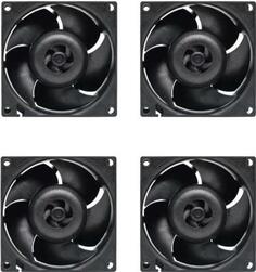 Вентилятор Arctic Cooling ARCTIC S8038-10K (4 Pack) Вентилятор корпусной арт. ACFAN00291A