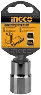 Головка шестигранная 1/2 INGCO HHAST12201