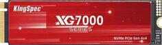 Твердотельный накопитель SSD M.2 512 Gb Kingspec XG7000-512 2280 Read 7200Mb/s Write 4400Mb/s 3D NAND XG7000-512 2280