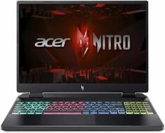 Ноутбук Acer Nitro AN16-42-R0RF Ryzen 7 8845HS/16Gb/SSD1024Gb/RTX4070 8Gb/16.0&amp;quot;/IPS/WQXGA/NoOS/black (NH.QSLCD.004)