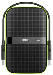 Внешний жесткий диск 2.5 2 Tb USB 3.0 Silicon Power Armor A60 черный SP020TBPHDA60S3K