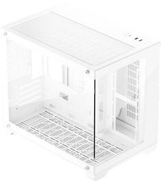 Корпус microATX 1stPlayer MEGAVIEW MV6-T White Без БП белый MV6-TP-WH