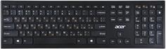 Клавиатура беспроводная Acer OKR010 USB черный