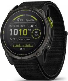 Смарт-часы Garmin Enduro 3 карбоново-серый, черный 51мм