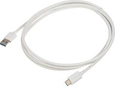 Кабель Type-C 1.8м Бюрократ BHP USB-TPC-1.8W круглый белый