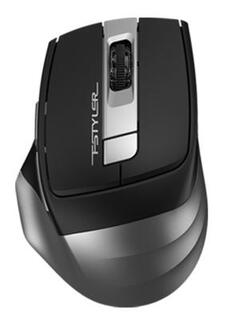 Мышь A4 Fstyler FB35 серый оптическая (2000dpi) беспроводная BT/Radio USB (6but) A4tech
