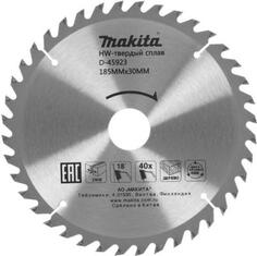Диск пильный Makita Standard 185 ммx30 мм 40зуб D-45923