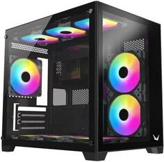 Корпус microATX Formula Crystal Z5 Без БП черный