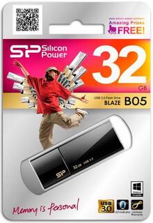 Флешка USB 32Gb Silicon Power Blaze B05 SP032GBUF3B05V1K черный