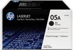 Картридж HP CE505D для LaserJet P2055/P2035 черный 2300стр двойная упаковка