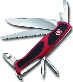 Нож перочинный Victorinox RangerGrip 55 0.9563.C 130мм 12 функций красно-чёрный