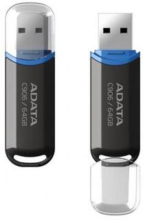 Флеш накопитель 64GB A-DATA Classic C906, USB 2.0, Черный