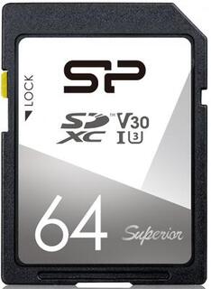 Карта памяти SD 64Gb Silicon Power SP064GBSDXCV3V10
