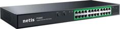 Коммутатор 24PORT 10/1000M POE 2 SFP COMBO P124GC NETIS