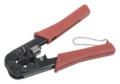 Инструмент обжимной ITK TM1-B10H для RJ45 RJ12 RJ11 сине-оранжевый
