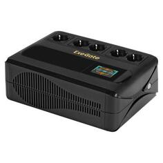 ИБП ExeGate NEO Smart BU-600.LCD.AVR.5SH &lt;600VA/360W, цветной LCD-дисплей, AVR, 5*Schuko, Black&gt;