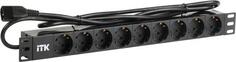 Блок розеток ITK PH22-9D2-P 2 м 9 розеток
