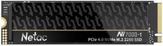 Твердотельный накопитель SSD M.2 2 Tb Netac NV7000-t Read 7300Mb/s Write 6700Mb/s 3D NAND NT01NV7000T-2T0-E4X