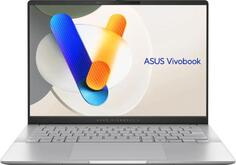 Ноутбук Asus VivoBook S14 OLED M5406WA-QD127 Ryzen AI 9 365 24Gb SSD1Tb AMD Radeon 880M 14 OLED WUXGA (1920x1200) noOS silver WiFi BT Cam (90NB14P1-M