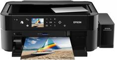 МФУ струйный Epson L850 black (A4, 6цв., принтер/сканер/копир, 5760х1440dpi, 37(38)ppm, СНПЧ, USB) (C11CE31404)