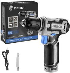 Дрель-шуруповерт Deko ZKCD12FU-Li аккум. патрон:быстрозажимной (063-4141) ДЕКО