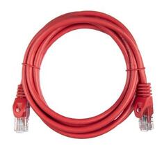 Патч-корд ACD-LPU5E-20R [ACD-LPU5E-20R] Cat5e UTP 24AWG 4Pair, 7/0.18мм CCA Красный, 2.0м, (741531)