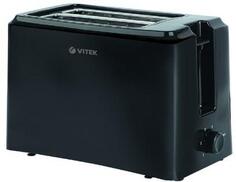 7159-VT(BK) Тостер VITEK Мощность 750 Вт. Тостер на 2 ломтика.Длина сетевого шнура 0,75 м