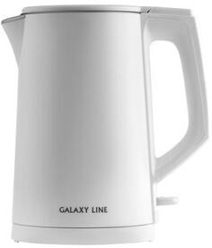 Чайник электрический GALAXY LINE GL 0353, 1800Вт, белый
