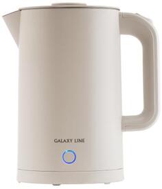Чайник электрический GALAXY LINE GL 0362, 2200Вт, бежевый