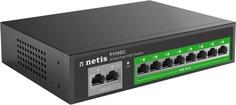 Коммутатор 10PORT 10/100/1000M 8POE+2XGE P110GC NETIS