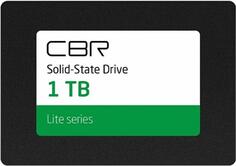 Твердотельный накопитель SSD 2.5 1 Tb CBR CBR Lite Read 550Mb/s Write 520Mb/s 3D NAND SSD-001TB-2.5-LT22