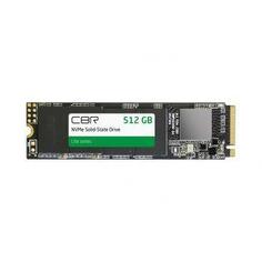 Твердотельный накопитель SSD M.2 512 Gb CBR SSD-512GB-M.2-LT22 Read 2100Mb/s Write 1600Mb/s 3D NAND TLC SSD-512GB-M.2-LT22