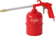 Пистолет для мовиля Elitech 0704.010600 130л/мин соп.:3мм бак:0.9л красный