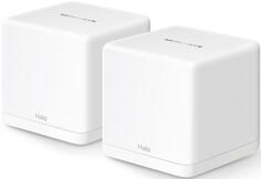 Mercusys Halo H60X(2-pack) Mesh система AX1500 Wi-Fi 6, до 300 Мбит/с на 2,4 ГГц + до 2402 Мбит/с на 5 ГГц, комплект 2