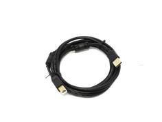 Кабель USB 2.0 AM-BM 3.0м 5bites позолоченные контакты ферритовые кольца черный UC5010-030A