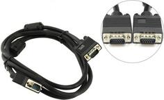 Кабель VGA 1.8м 5bites APC-133-018 круглый черный