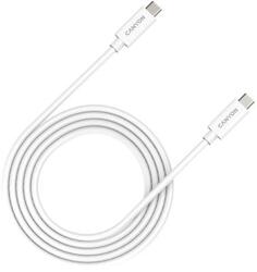 Кабель USB Type C 2м Canyon UC-42 круглый белый