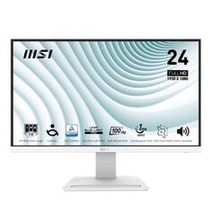 Монитор 23.8&amp;quot; MSI PRO MP243XW White (IPS, 1920x1080, HDMI+DP, 4 ms, 178°/178°, 300 cd/m, 1000:1 (100M:1), 100Hz, MM)