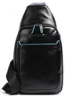 Рюкзак Piquadro Blue Square CA4827B2/N черный натур.кожа