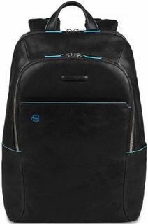 Рюкзак унисекс Piquadro Blue Square CA3214B2/N черный натур.кожа
