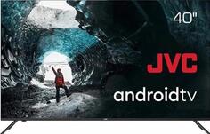 JVC 40 LT-40M695 черный {FullHD, 1920x1080, Bluetooth, DVB-C, DVB-T, DVB-T2, Слот CI/PCMCIA, Яркость 300 Кд/м?, 1200:1, 178*178}
