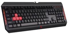 Клавиатура проводная A4TECH Bloody Q100 USB черный