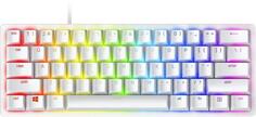 Клавиатура проводная Razer Huntsman Mini - Mercury Ed. USB белый